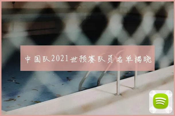 中国队2021世预赛队员名单揭晓
